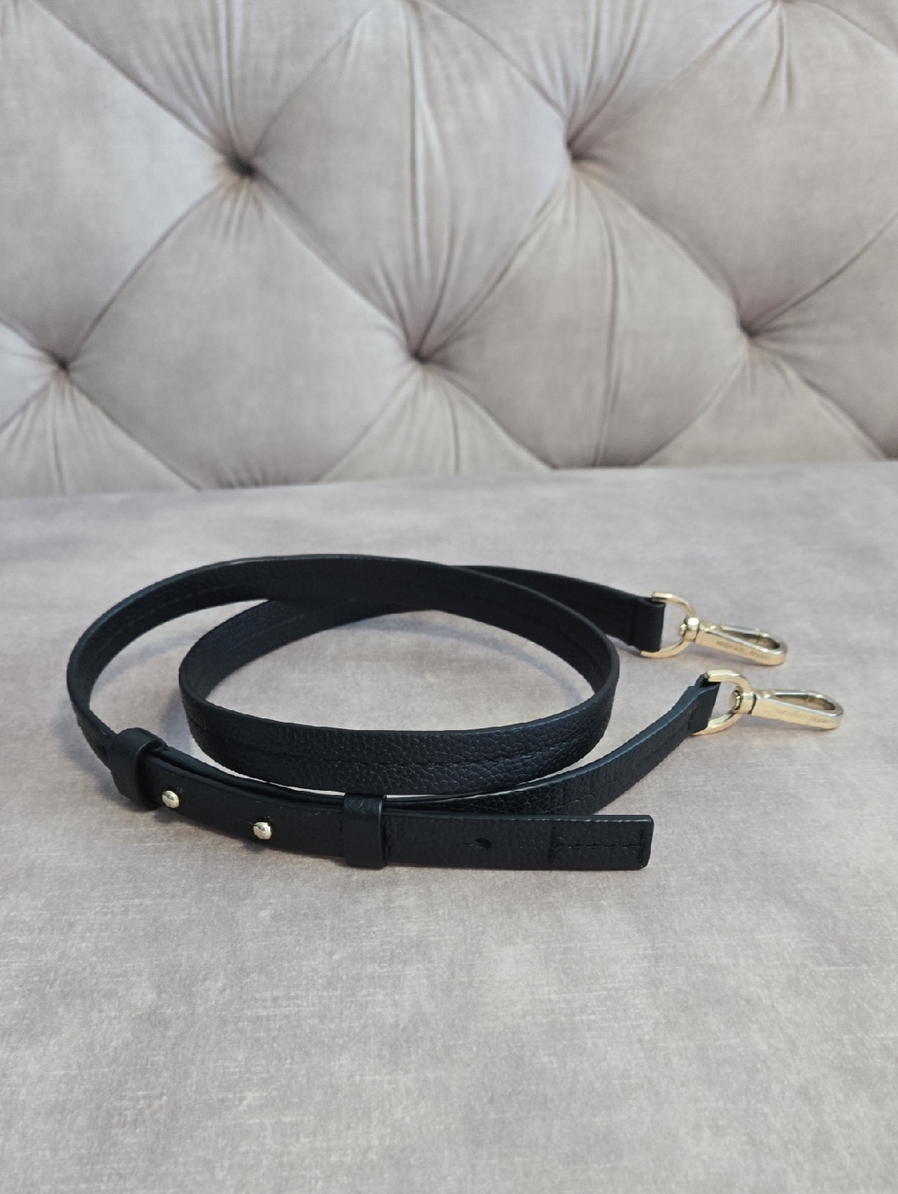 Michael Kors Black Leather Bag Strap Replacement